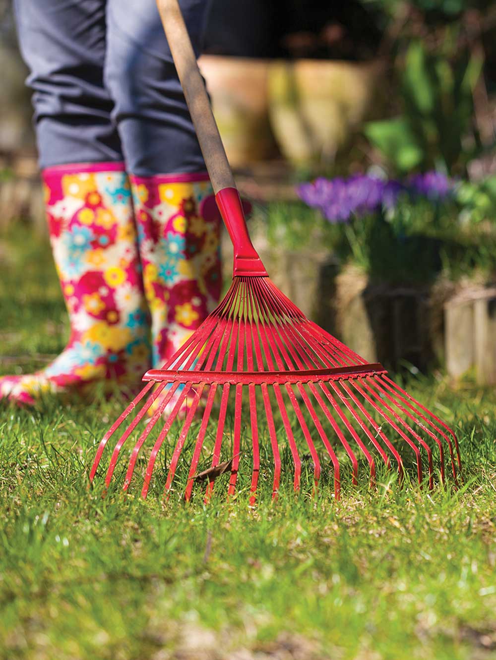 Keep fit in the garden while gardening
