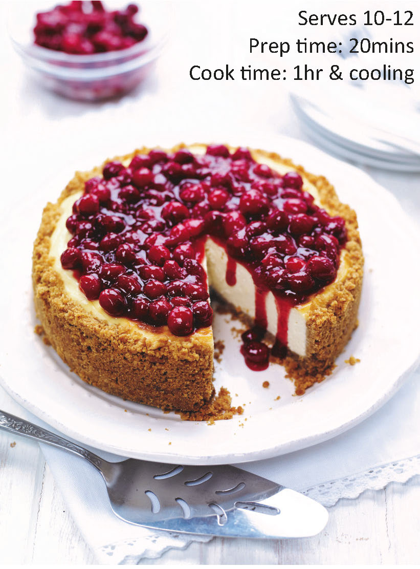 Recipe – Cranberry Cheesecake