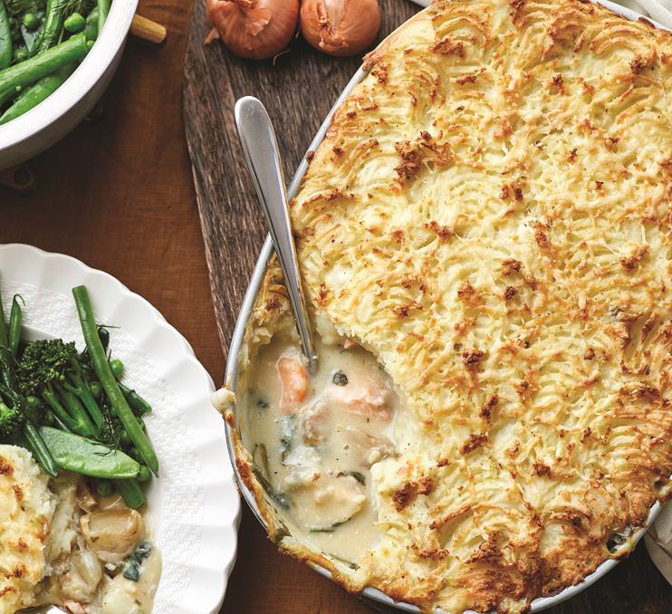 Shallot Fish Pie