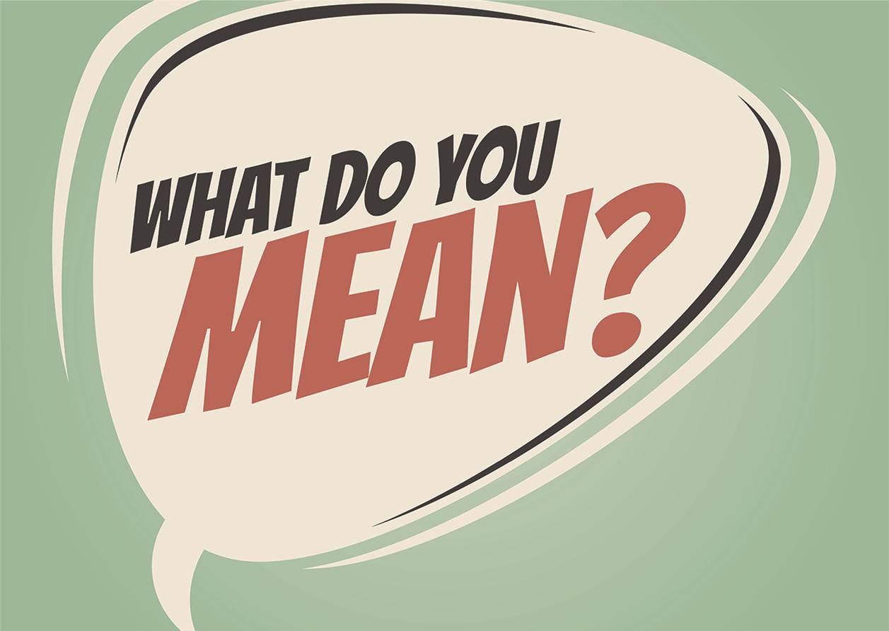 What are you Saying? – By Hazel Clayton